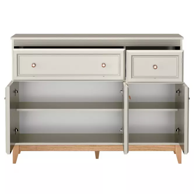 Komoda Windsor 1w 135 Kashmir/Prirodzený dub