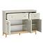 Komoda Windsor 1w 135 Kashmir/Prirodzený dub,4