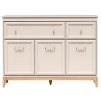 Komoda Windsor 1w 135 kašmír/dub prírodný