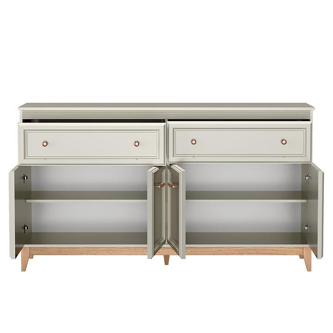 Komoda Windsor 2w 180 Kashmir/Prirodzený dub,4