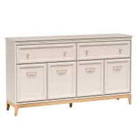 Komoda Windsor 2w 180 kašmír/dub prírodný