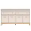 Komoda Windsor 2w 180 kašmír/dub prírodný,3