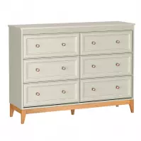 Komoda Windsor 3w 135 Kashmir/Prirodzený dub