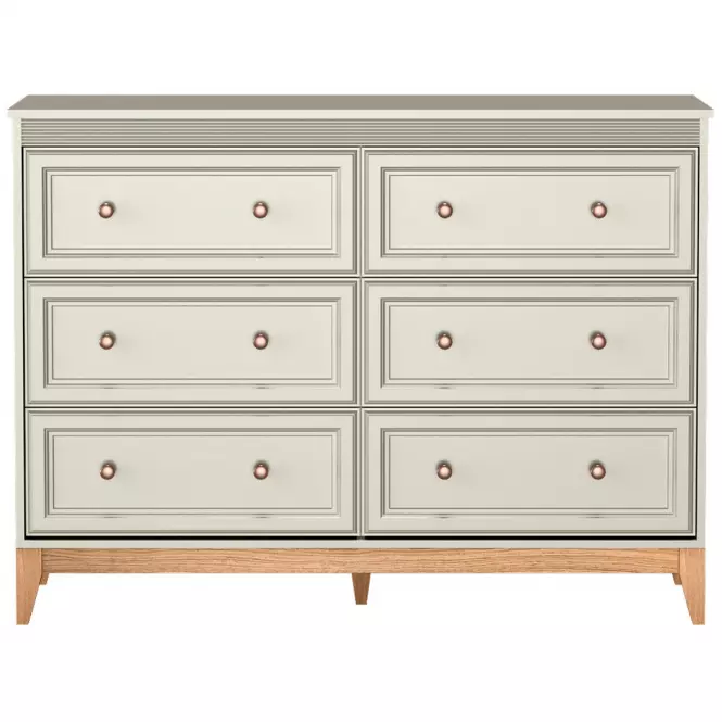 Komoda Windsor 3w 135 Kashmir/Prirodzený dub