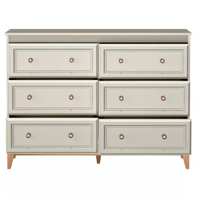 Komoda Windsor 3w 135 Kashmir/Prirodzený dub