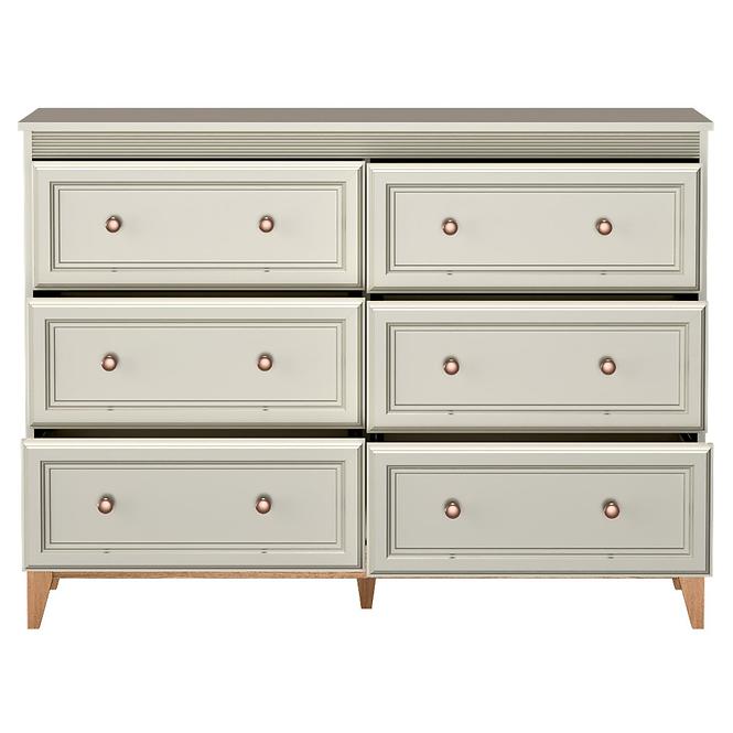 Komoda Windsor 3w 135 Kashmir/Prirodzený dub
