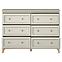 Komoda Windsor 3w 135 Kashmir/Prirodzený dub,4