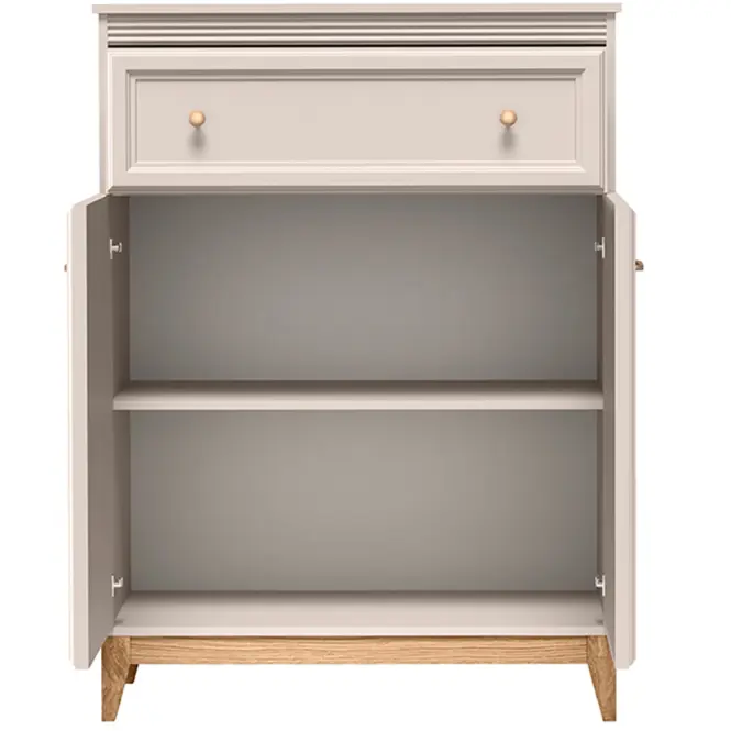 Komoda Windsor 4w 90 kašmír/dub prírodný,4