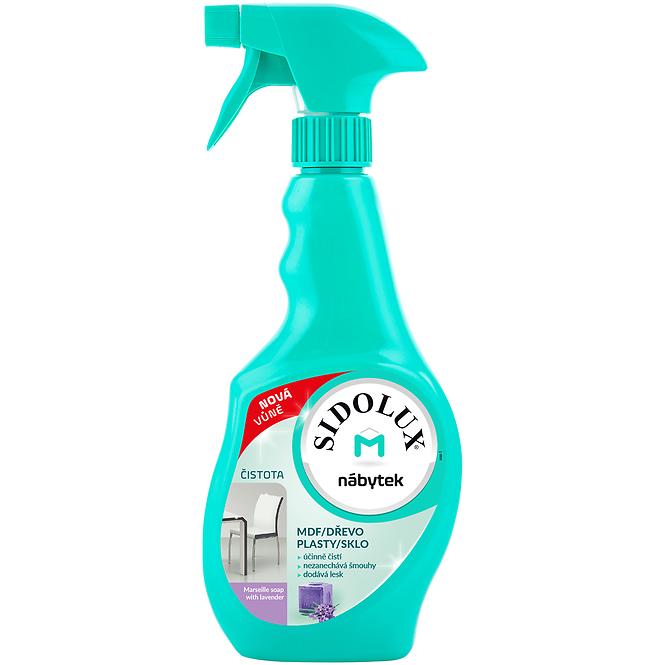 Sidolux nábytek všechny povrchy marseill soap with lavender rozprašovač 400 ml