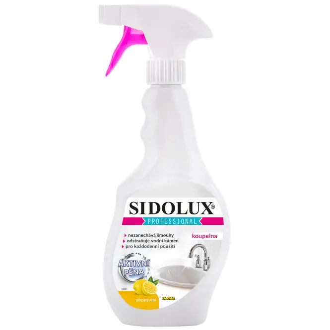 Sidolux Professional na kúpeľne - aktívna pena 500 ml