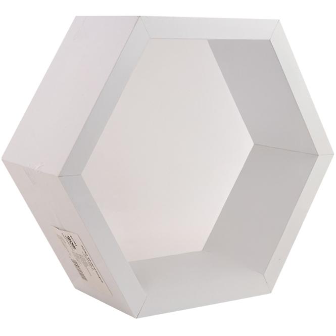 Závesná polička FHS 300 biela 67701 300x260x115x18