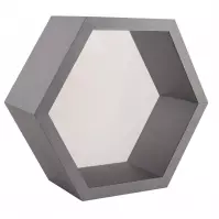 Závesná polička FHS 300 sivý 67702 300x260x115x18