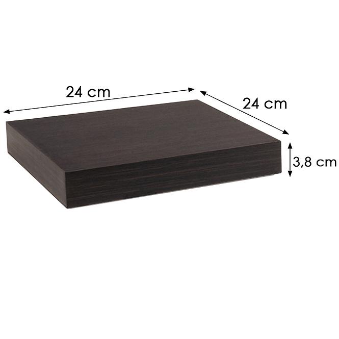 Závesná polička FS 24/24 wenge 65054 235x235