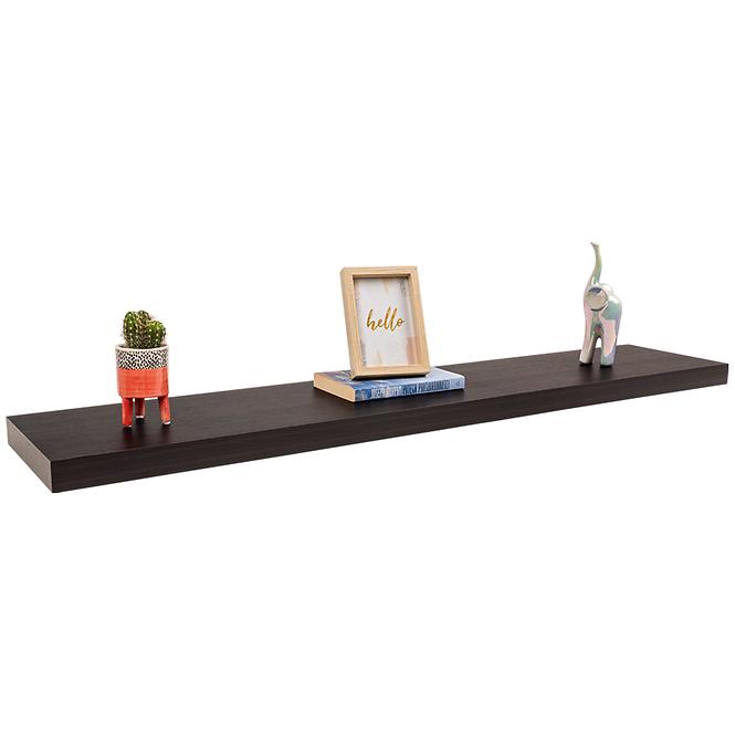 Závesná polička FS 118/24 wenge 65144 1180x235