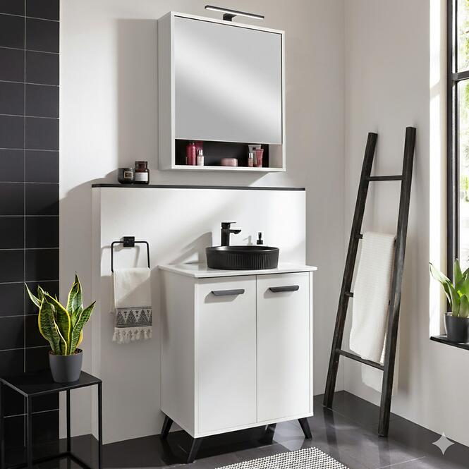 Kúpeľňová doska Nova 60 Biela