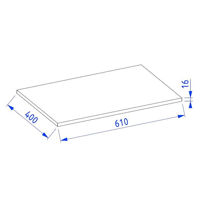 KÚPEĽŇOVÁ DOSKA NOVA 60 DUB EVOKE