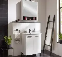 Kúpeľňová skrinka pod umývadlo 60 NOVA biela