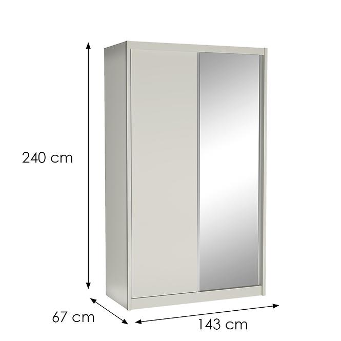 Skriňa Karol 143 Zrkadlo Kašmír,2