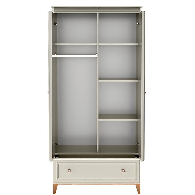 Skriňa Windsor 10w Kašmír/Dub Prírodné,5
