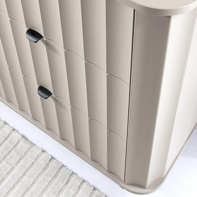 Vitrína nízka Novado 9nv Clay Gray,10