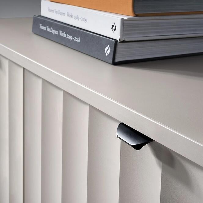 Vitrína nízka Novado 9nv Clay Gray,9