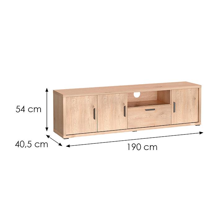 TV stolík Grande G5 190 Dub Cremona