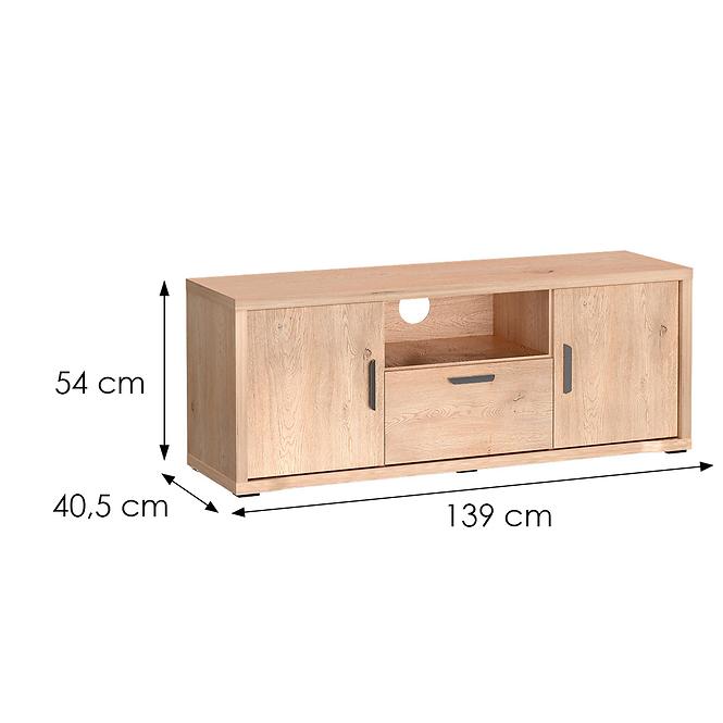 TV stolík Grande G6 140 Dub Cremona