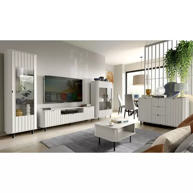 TV stolík Novado 6nv 140 Biela klasika,8