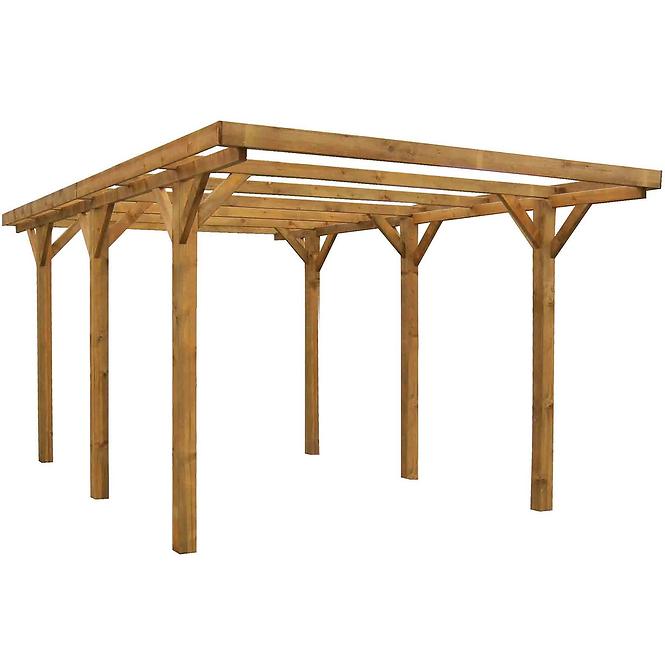 Garážová pergola 3x5x2,53 m