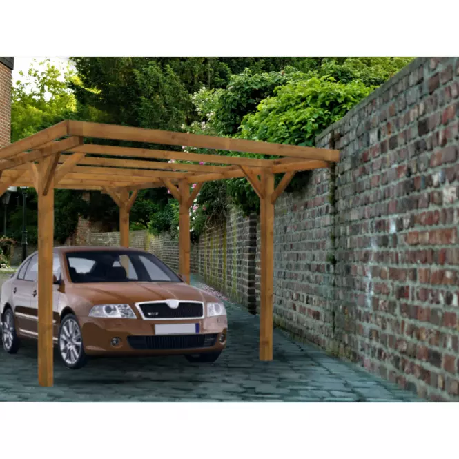Garážová pergola 3x5x2,53 m,3