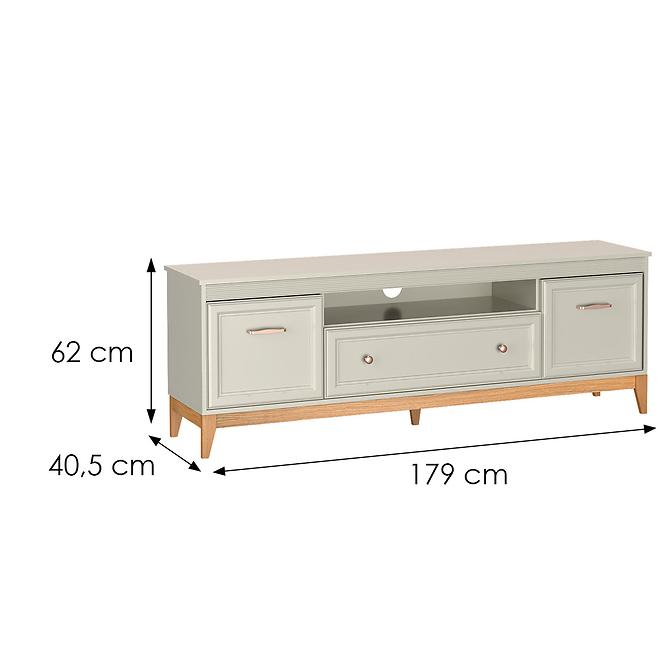 TV stolík Windsor 9w Kašmír/Dub Prírodné