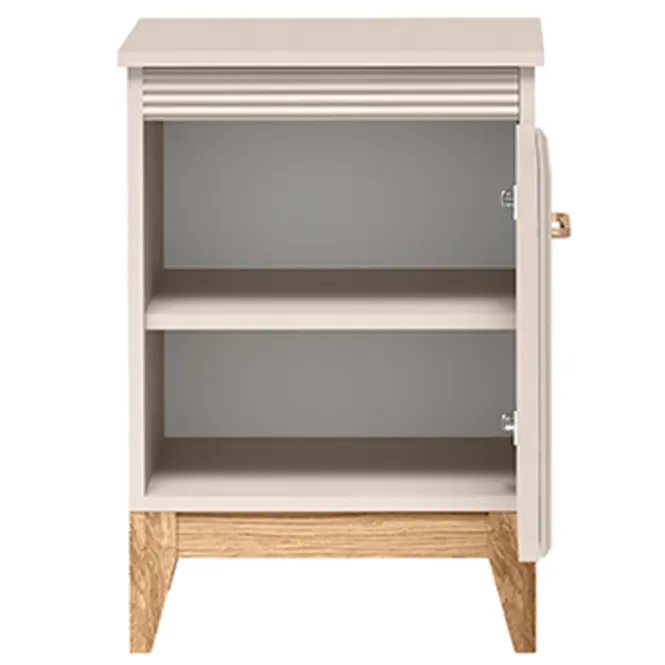 Nočný stolík Windsor 11w Kašmír/Dub Prírodné,4