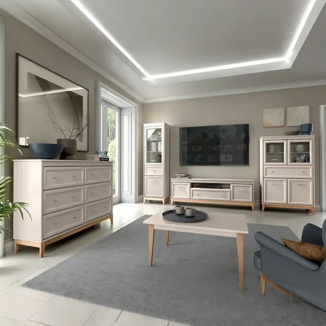 Konferenčný stolík Windsor 12w Kašmír/Dub Prírodné