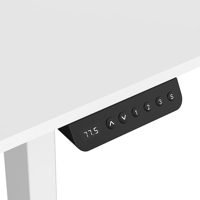 Písací stôl Control Series 120 Lv0150 Biela,3