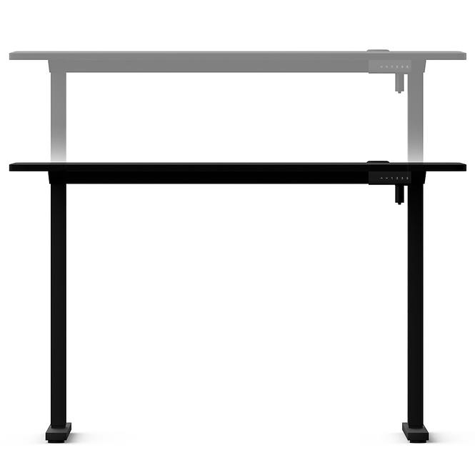 Písací stôl Control+ 120 Lv0860 Čierny,4