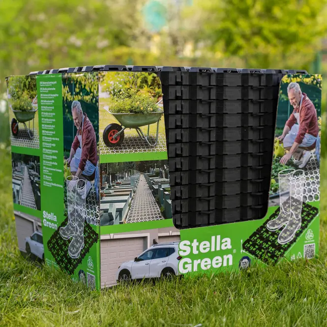 Zatrávňovacia dlažba 575x380x40 mm SG6BSG6 Stella Green