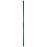 Kruhový stĺp 38 mm x 120 mm x 2 m ZN RAL6005