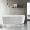 Voľne stojaca vaňa Omega 150x75x58 ľavá,4
