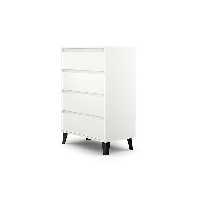 Komoda Scandi 4S Biela,4