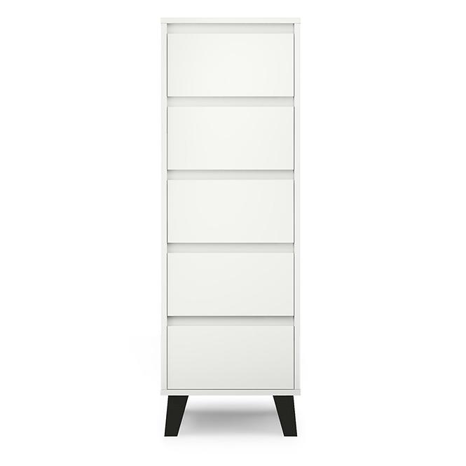 Komoda Scandi 5S Biela