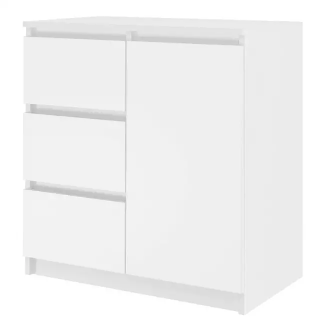 Komoda 1D3S Biela