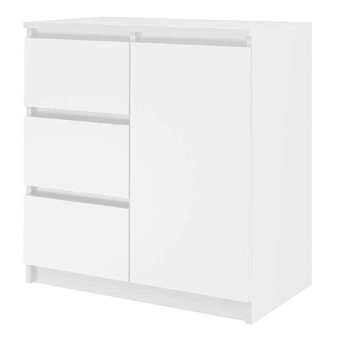 Komoda 1D3S Biela