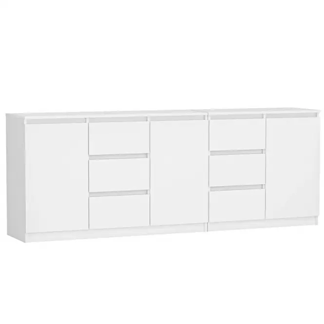 Komoda Costa 1d3s 2d3s Biela