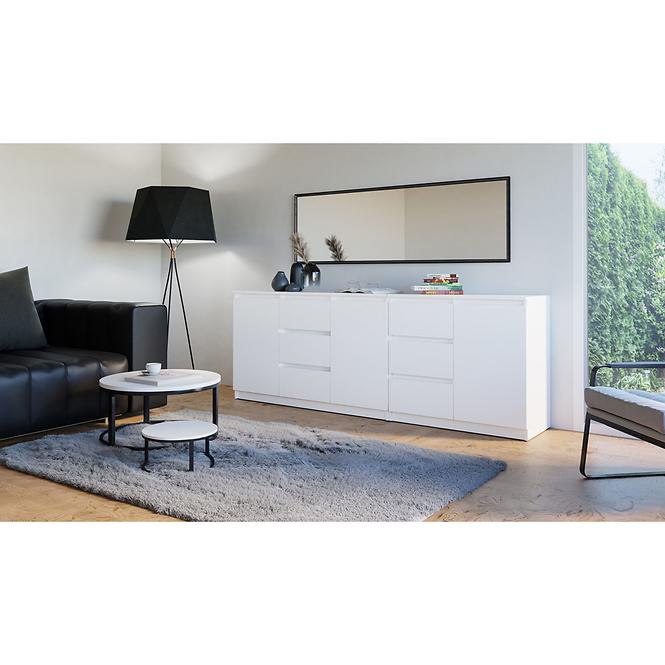 Komoda Costa 1d3s 2d3s Biela