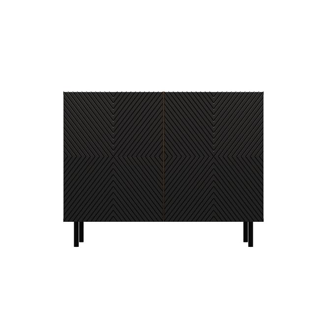 Komoda Kama 2D Artisan/Čierna