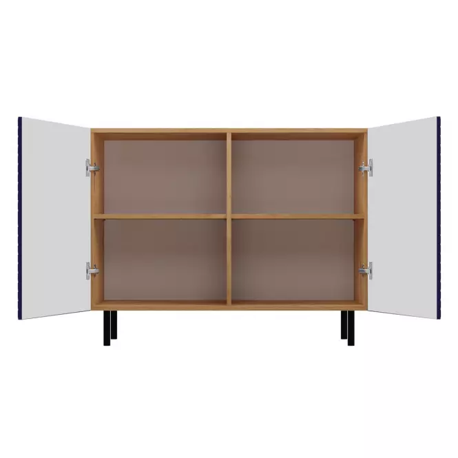 Komoda Kama 2D Štvorec Artisan/Granát