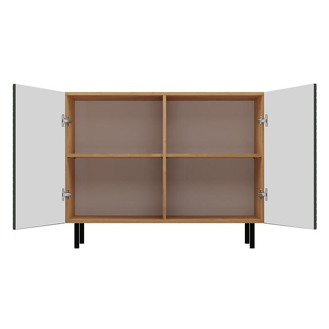 Komoda Kama 2D Štvorec Artisan/Zelená