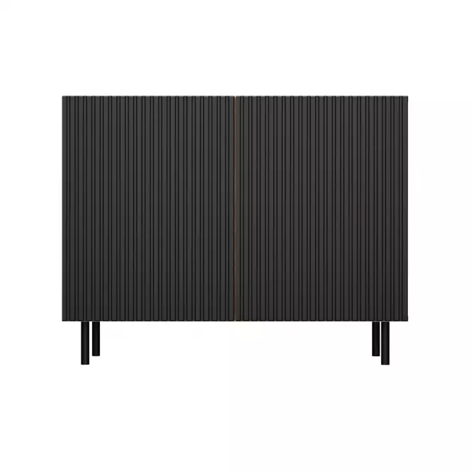 Komoda Kama 2D Slim Artisan/Čierna