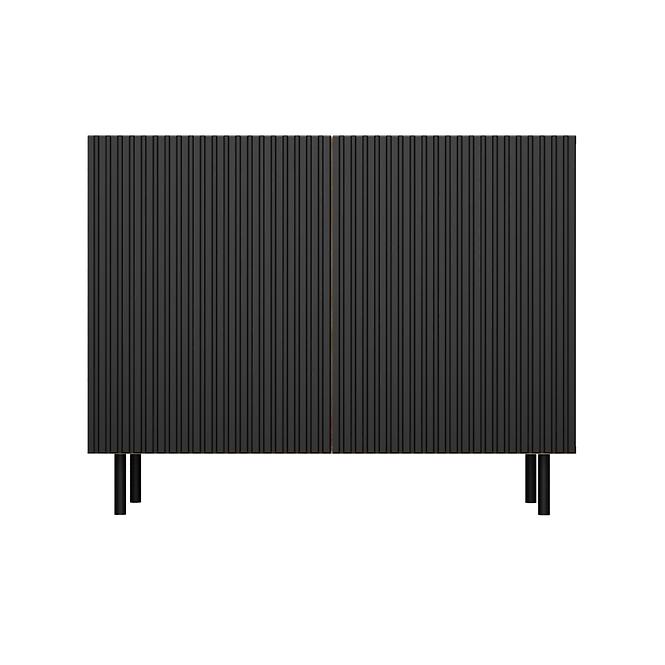 Komoda Kama 2D Slim Artisan/Čierna