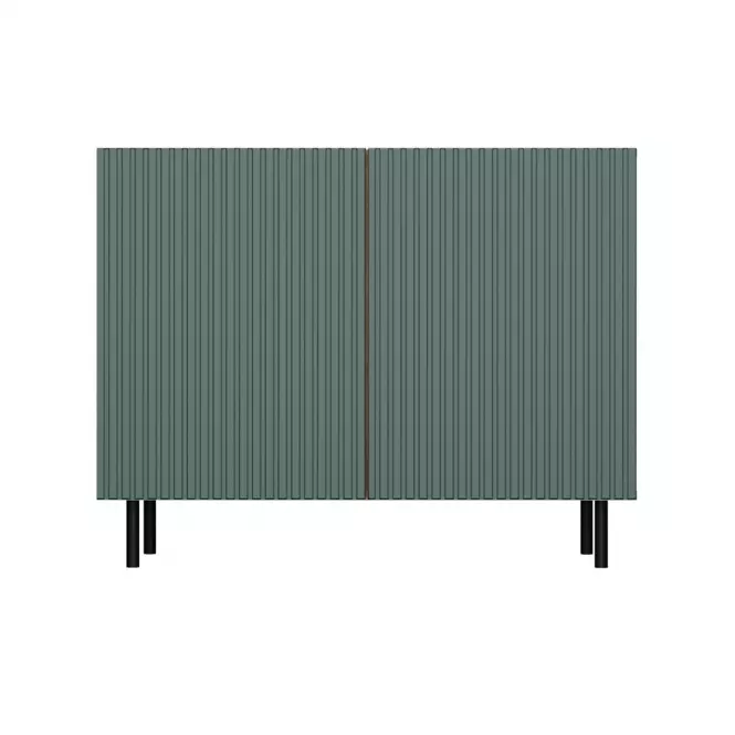 Komoda Kama 2D Slim Artisan/Zelená